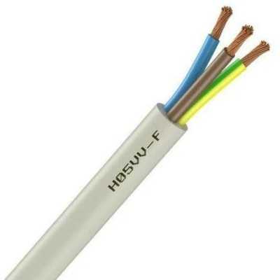 CABLE HO5VVF 3G2,5 BLANC T500