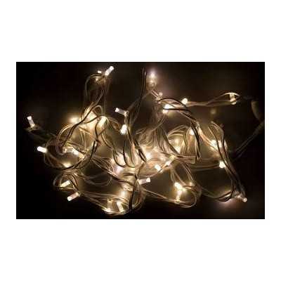 Guirl. Classic'line 20m BL Cha 200 LED 40 BL Scintillant 230V Int/E