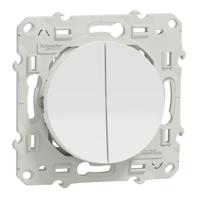 ODACE BLANC POUSSOIR + VA ET VIENT