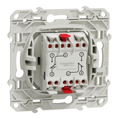 ODACE BLANC POUSSOIR + VA ET VIENT