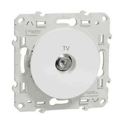 ODACE BLANC PRISE TV SIMPLE