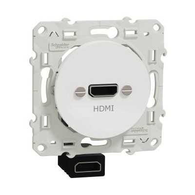 ODACE BLANC PRISE HDMI