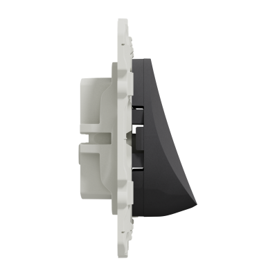 ODACE ANTHRACITE SORTIE DE CABLE Ø 6 A 12 MM