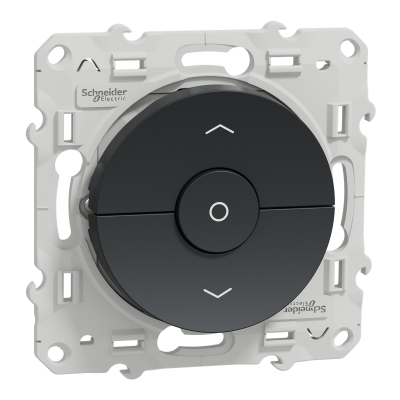 ODACE ANTHRACITE INTER DE VOLETS 3 BOUTONS (MONTEE-DESCENTE-STOP)