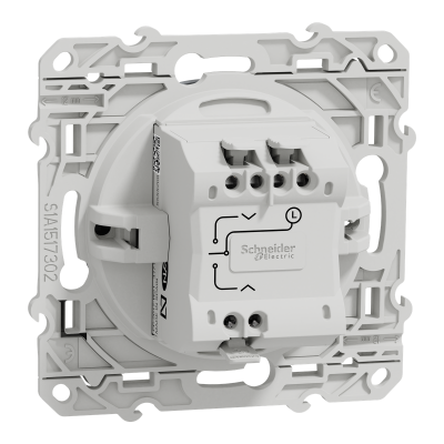 ODACE ANTHRACITE INTER DE VOLETS 3 BOUTONS (MONTEE-DESCENTE-STOP)