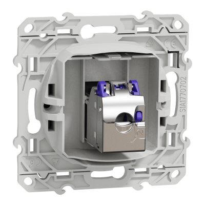 ODACE ANTHRACITE RJ45 CAT.6A STP SIMPLE