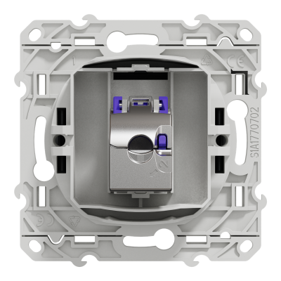 ODACE ANTHRACITE RJ45 CAT.6A STP SIMPLE