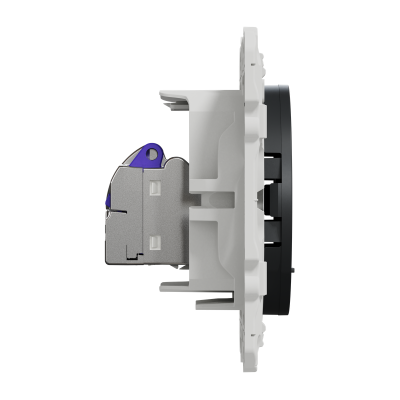 ODACE ANTHRACITE RJ45 CAT.6A STP SIMPLE