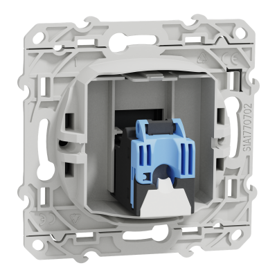 ODACE ANTHRACITE RJ45 CAT.6 UTP SIMPLE