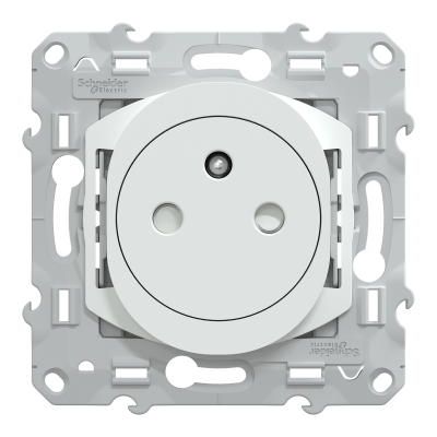 OVALIS BLANC PC 10/16 2P+T AFFLEURANTE 