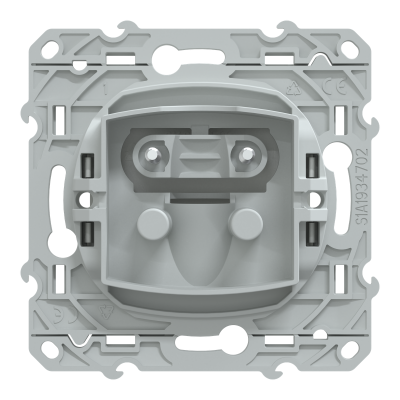 OVALIS BLANC SORTIE DE CABLE Ø 6 A 12 MM