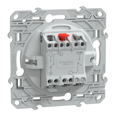 OVALIS BLANC INTER DE VOLETS 2 BOUTONS 6A