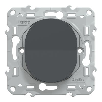 OVALIS ANTHRACITE POUSSOIR A FERMETURE 10A