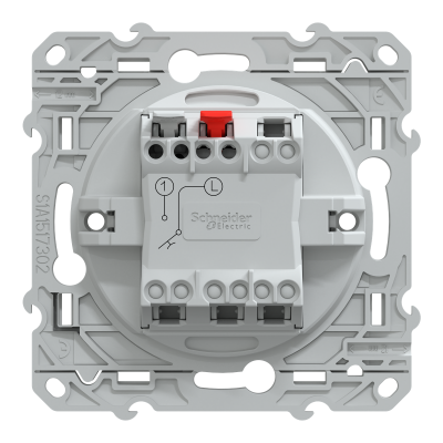 OVALIS ANTHRACITE POUSSOIR A FERMETURE 10A