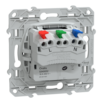 OVALIS ANTHRACITE PC 10/16 2P+T AFFLEURANTE 