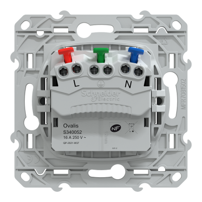 OVALIS ANTHRACITE PC 10/16 2P+T AFFLEURANTE 
