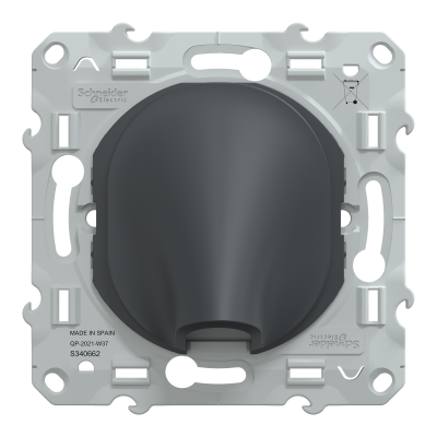 OVALIS ANTHRACITE SORTIE DE CABLE Ø 6 A 12 MM