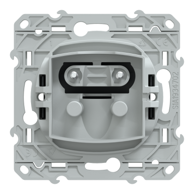 OVALIS ANTHRACITE SORTIE DE CABLE Ø 6 A 12 MM