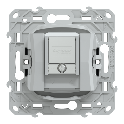 OVALIS ANTHRACITE PRISE TV/FM/SAT 3 SORTIES