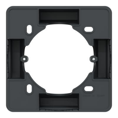 OVALIS ANTHRACITE BOITE POUR MONTAGE EN SAILIE 1 POSTE