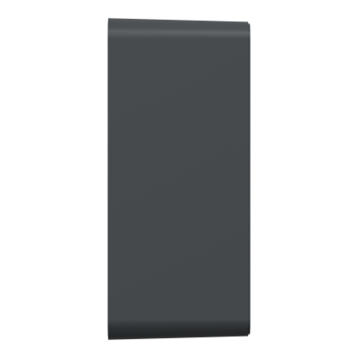 OVALIS ANTHRACITE BOITE POUR MONTAGE EN SAILIE 1 POSTE