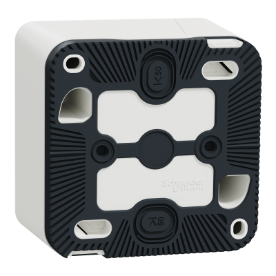 MUREVA BLANC SAILLIE POUSSOIR IP55 IK07 COMPLET