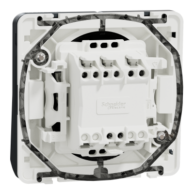 MUREVA ANTHRACITE COMPOSABLE POUSSOIR DOUBLE IP55 IK07