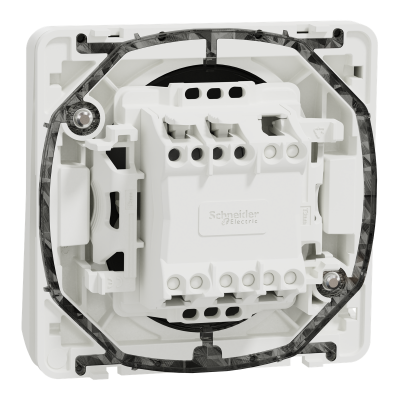 MUREVA BLANC COMPOSABLE POUSSOIR IP55 IK07