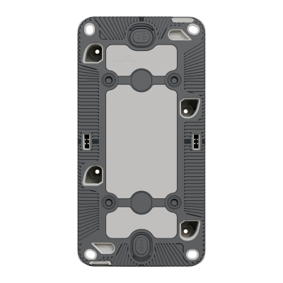 MUREVA BLANC COMPOSABLE SAILLIE BOITIER 2P VERTIVAL IP55 IK07