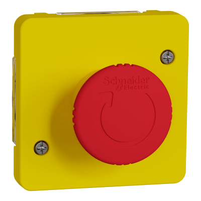 MUREVA JAUNE COMPOSABLE ARRET D'URGENCE 1/4 TOUR