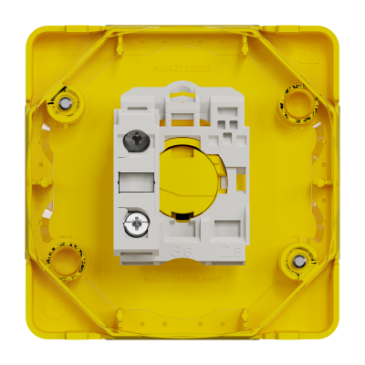 MUREVA JAUNE COMPOSABLE ARRET D'URGENCE 1/4 TOUR
