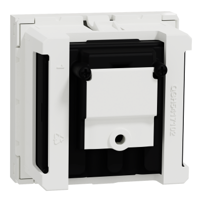 NEW UNICA BLANC PRISE TV/FM/SAT 1 CABLE 2M