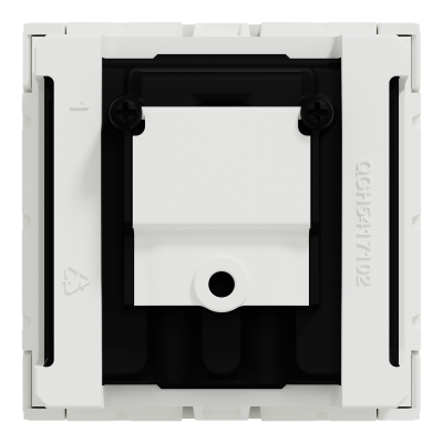 NEW UNICA BLANC PRISE TV/FM/SAT 1 CABLE 2M