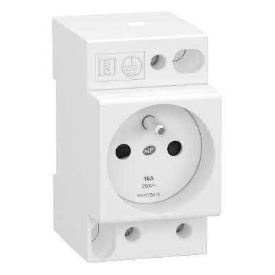 PRISE DE COURANT MODULAIRE 2P+T 250V 16A