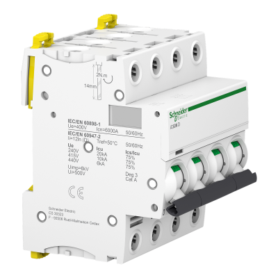 IC60N 4P 16A D 6KA