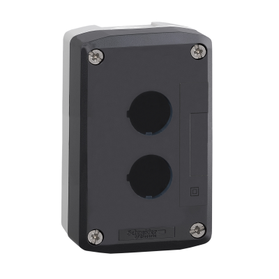 BOITE HARMONY XAL 2 TROUS Ø22 GRIS