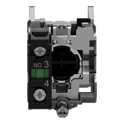 BOUTON POUSSOIR A IMPULSION Ø22 VERT 1F