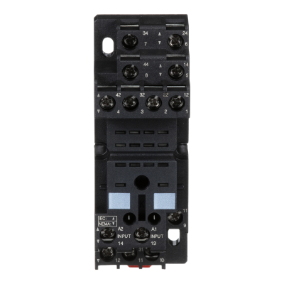 EMBASE RELAIS RXM2/4 AVEC RACC.BORNES A VIS ETRIER