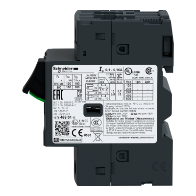 DISJ MOTEUR MTH 0,4 A 0,63A 3P 3D 