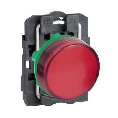 VOYANT ROND HARMONY XB5 ROUGE LED 230V IP66 Ø22