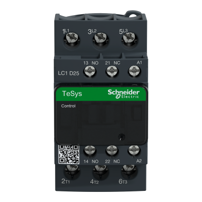 CONTACTEUR LC1D25P7 25A 1F+1O 230V 50/60 HZ