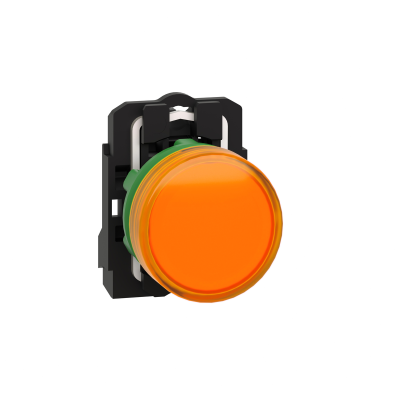 VOYANT ROND HARMONY XB5 ORANGE LED 24V IP66 Ø22