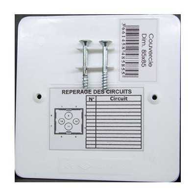 COUVERCLE 80X80 POUR BTE Ø65