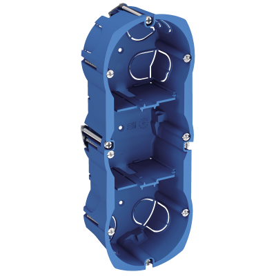 BOITE ENC.MULTIFIX TRIPLE ENTRAXE 57MM P40MM Ø67MM