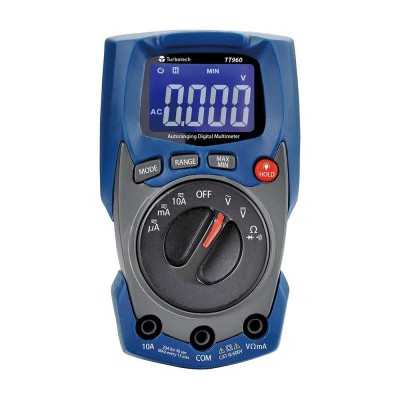 MULTIMETRE NUMERIQUE COMPACT TRMS TT960