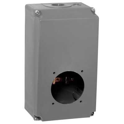 HYPRA BOITIER REVERSIBLE PASSAGE POUR PRISE 2P+T, 3P+T, 3P+N+T 63A PL