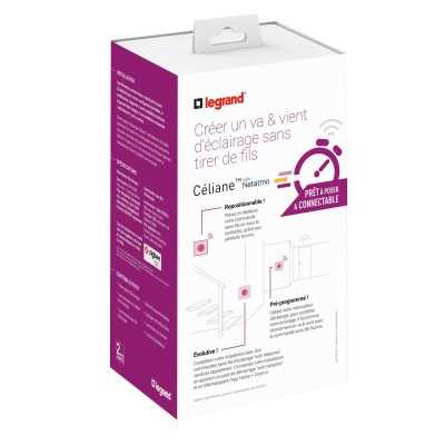 CELIANE WITH NETATMO BLANC PRET A POSER VA ET VIENT CDE S/FIL +INTER