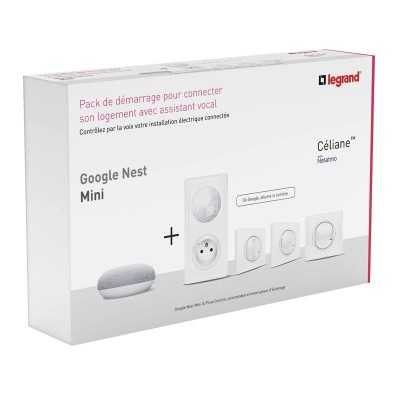 CELIANE WITH NETATMO BLANC PACK DE DEMARRAGE GOOGLE NEST MINI