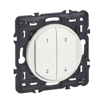 CELIANE WITH NETATMO BLANC COMMANDE S/FIL S/PILE 4 SCENARIOS