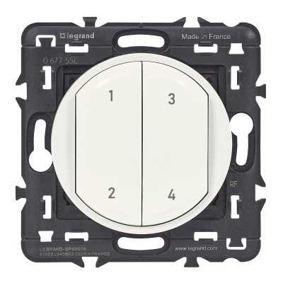 CELIANE WITH NETATMO BLANC COMMANDE S/FIL S/PILE 4 SCENARIOS